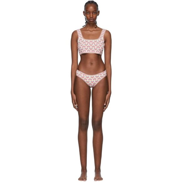 Marco Rambaldi Viscose Bra Top Size XS Womens Multicolor SSENSE Exclusive $350 - Picture 3 of 12